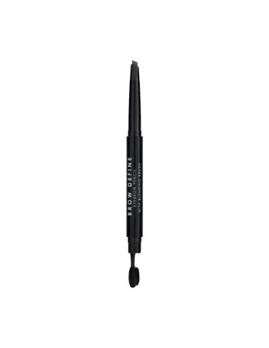 MUA BROW DEFINE EYEBROW PENCIL WITH BLENDING BRUSH-DARK BROWN