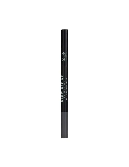 MUA BROW DEFINE EYEBROW PENCIL WITH BLENDING BRUSH-GREY