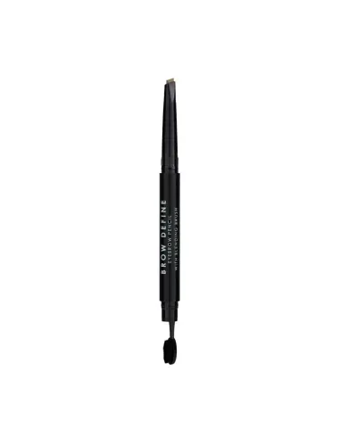 MUA BROW DEFINE EYEBROW PENCIL WITH BLENDING BRUSH-LIGHT BROWN