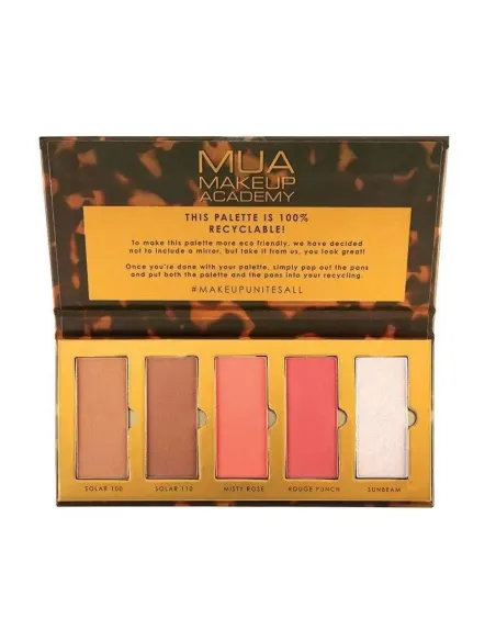 MUA Face Palette Golden Hour
