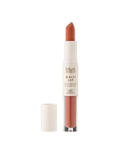 MUA Lipstick & Gloss Duo - Nude Edition - Cozy