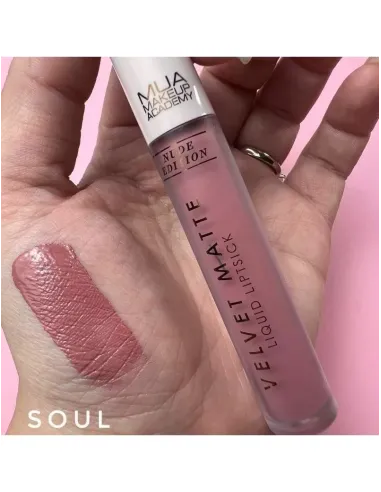 MUA Velvet Matte LIQUID Lipstick Nude Edition Soul| ΑΡΩΜΑ ΟΝΕΙΡΟΥ