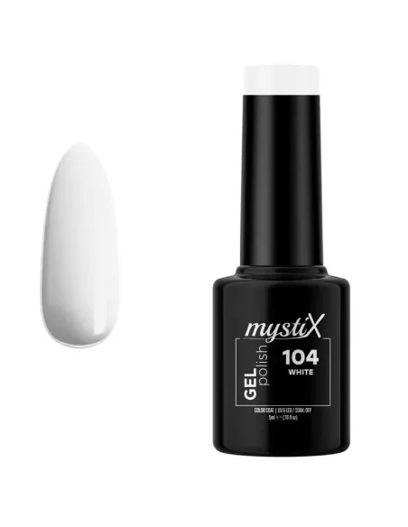 MystiX Gel Polish 104 (White) 5ml | Άρωμα Ονείρου