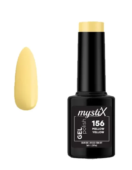 Mystix Gel Polish 156 (Mellow Yellow) 5ml