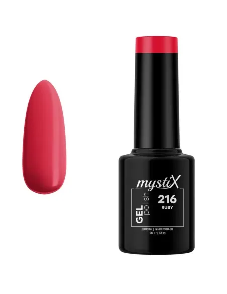 MystiX Gel Polish 216 (Ruby) 5ml | Άρωμα Ονείρου