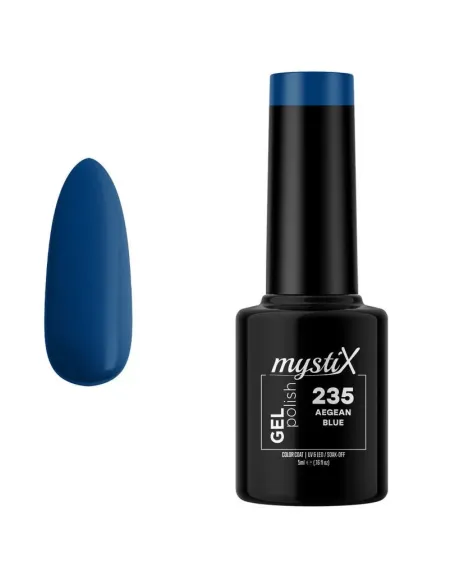 MystiX Gel Polish 235 (Aegean Blue) 5ml | Άρωμα Ονείρου