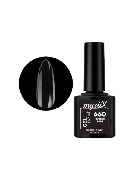 MystiX Gel Polish 660 (Rubber Base) 8ml