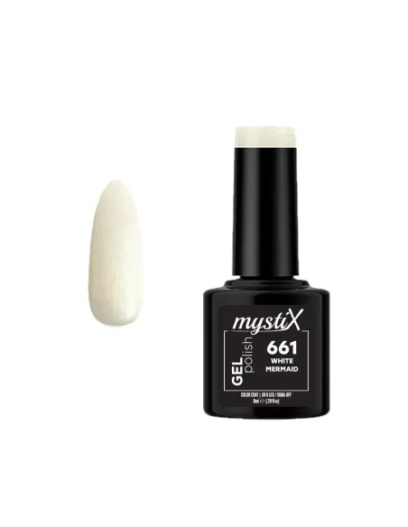 MystiX Gel Polish 661 (White Mermaid) 8ml