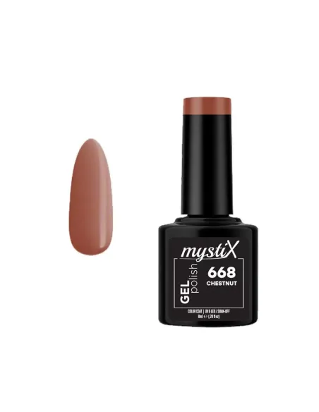 MystiX Gel Polish 668 (Chestnut) 8ml