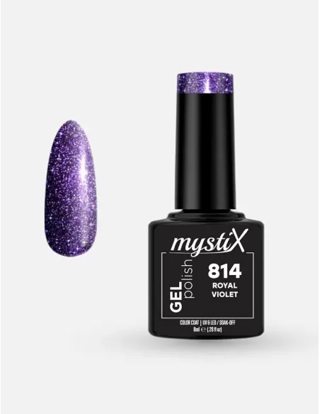 MystiX Gel Polish 814 (Royal Violet) 8ml | Άρωμα Ονείρου