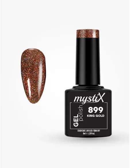 MystiX Gel Polish 899 (King Gold) 8ml | Άρωμα Ονείρου