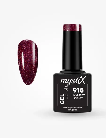 MystiX Gel Polish 915 (Mulberry Violet) 8ml | Άρωμα Ονείρου