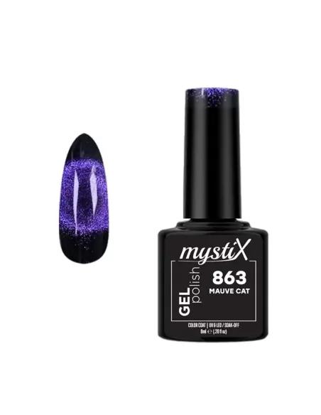 MystiX Gel Polish P863 (Mauve Cat) 8ml