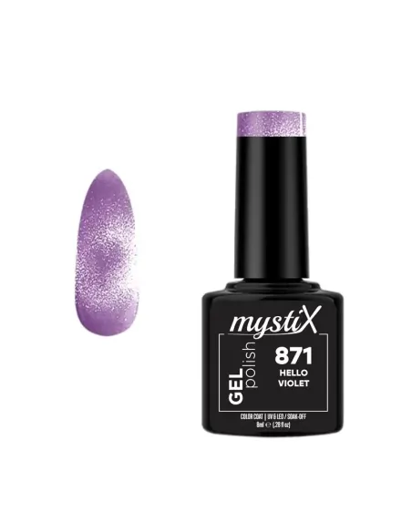 MystiX Gel Polish P871 (Hello Violet) 8ml