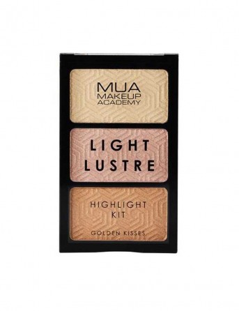 MUA Light Lustre Trio Highlight - Golden Kisses